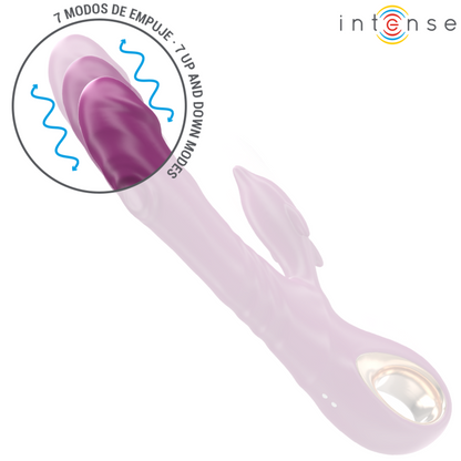 Intensehalle Multifunction Vibrator With Dolphin Stimulating Tongue Purple | Niks.fi verkkokauppa