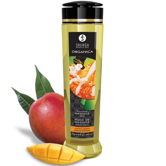 Shungaorganic Massage Oil Mango 240 Ml | Niks.fi verkkokauppa