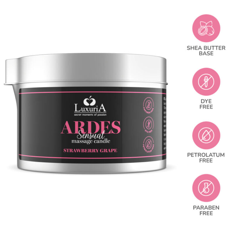 Luxuriagrape Massage Candle | Niks.fi verkkokauppa