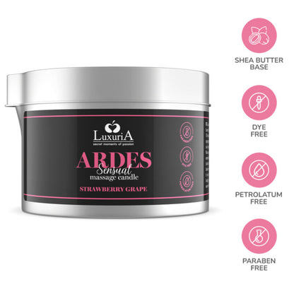 Luxuriagrape Massage Candle | Niks.fi verkkokauppa