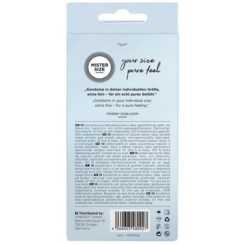 Condoms Size Xs 47 Mm (10 Units) | Niks.fi verkkokauppa