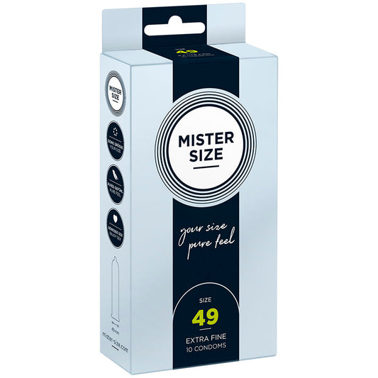 Condom Size S 49 Mm (10 Units) | Niks.fi verkkokauppa