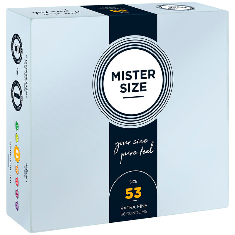 Condom Size M 53 Mm (36 Units) | Niks.fi verkkokauppa