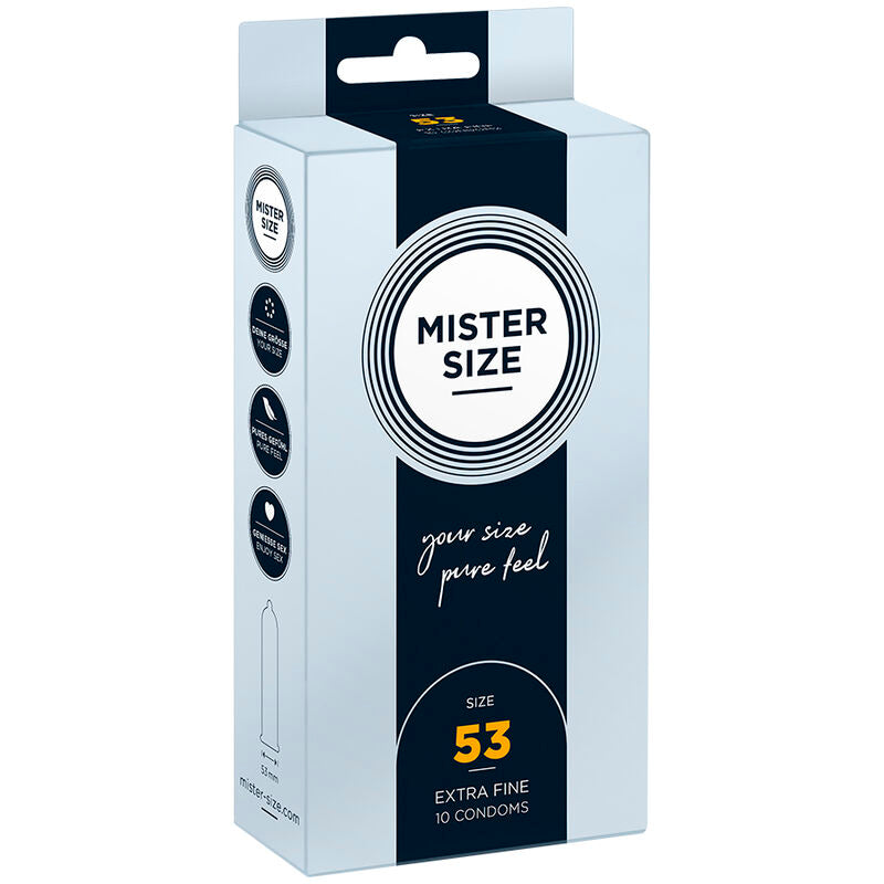 Condom Size M 53 Mm (10 Units) | Niks.fi verkkokauppa