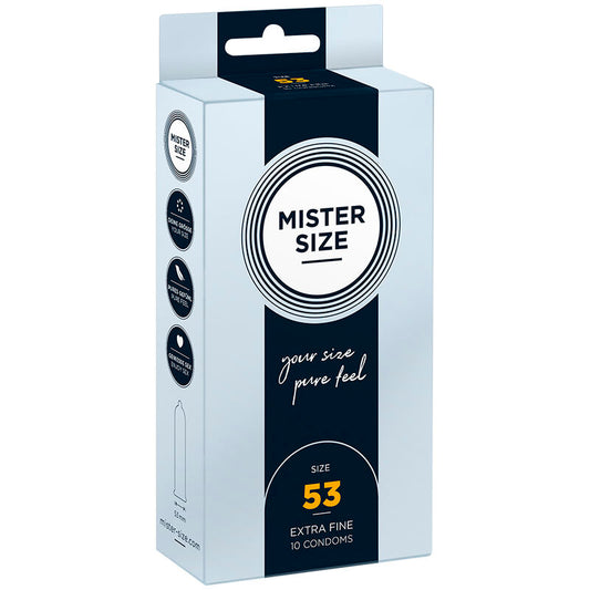 Condom Size M 53 Mm (10 Units) | Niks.fi verkkokauppa