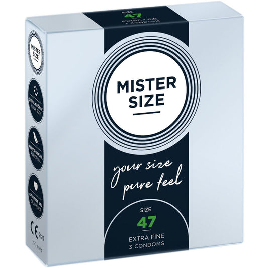 Condoms Size Xs 47 Mm (3 Units) | Niks.fi verkkokauppa