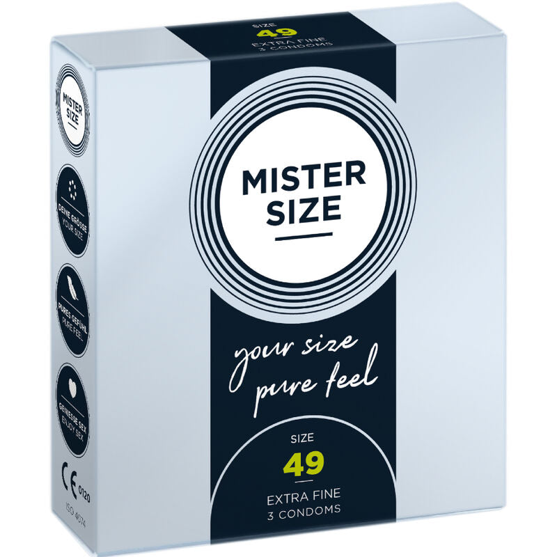 Condom Size S 49 Mm (3 Units) | Niks.fi verkkokauppa