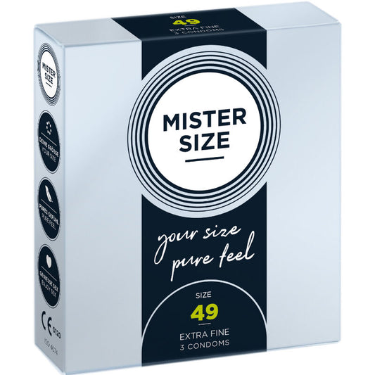 Condom Size S 49 Mm (3 Units) | Niks.fi verkkokauppa