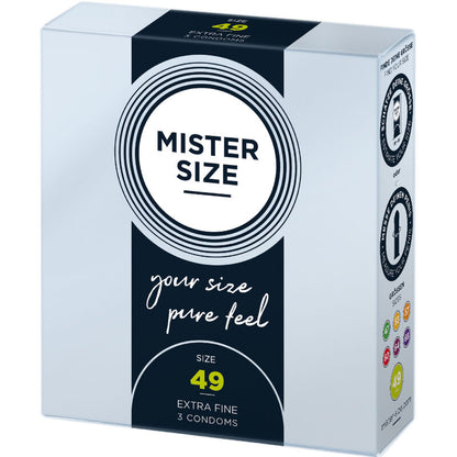 Condom Size S 49 Mm (3 Units) | Niks.fi verkkokauppa