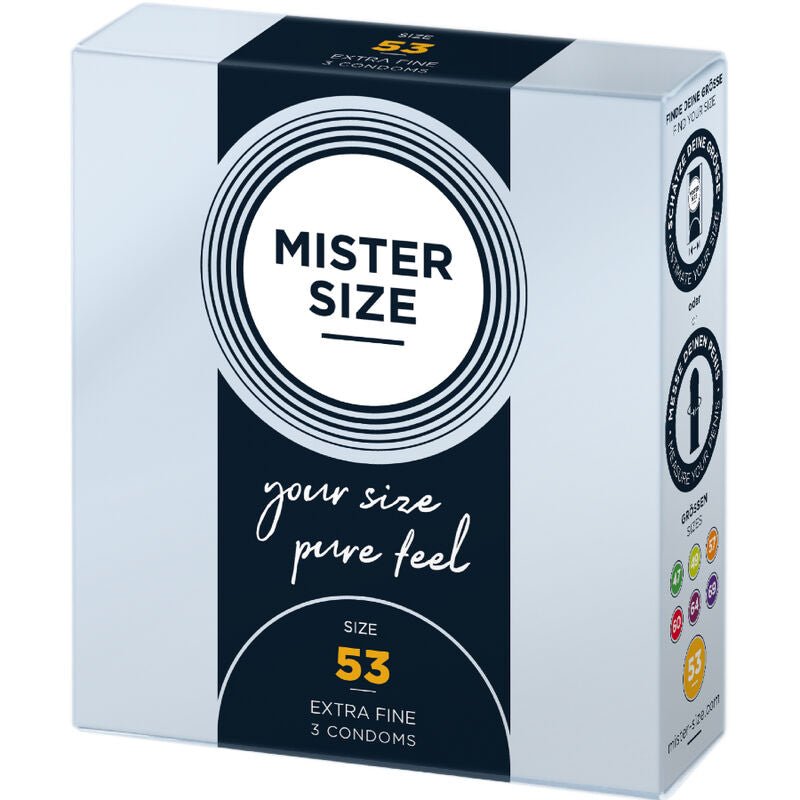 Condom Size M 53 Mm (3 Units) | Niks.fi verkkokauppa