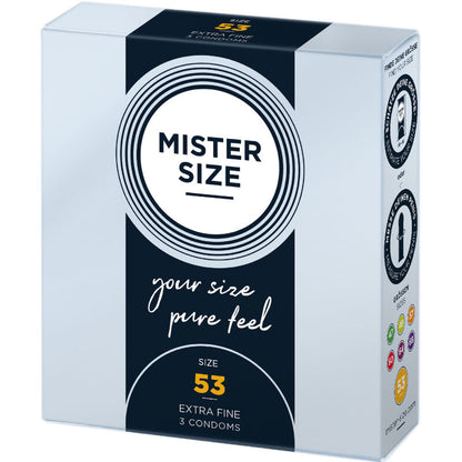 Condom Size M 53 Mm (3 Units) | Niks.fi verkkokauppa