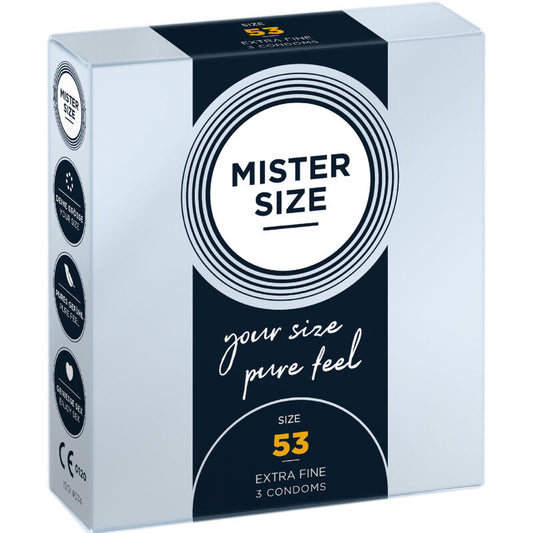 Condom Size M 53 Mm (3 Units) | Niks.fi verkkokauppa
