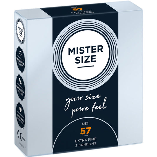 Condom Size L 57 Mm (3 Units) | Niks.fi verkkokauppa