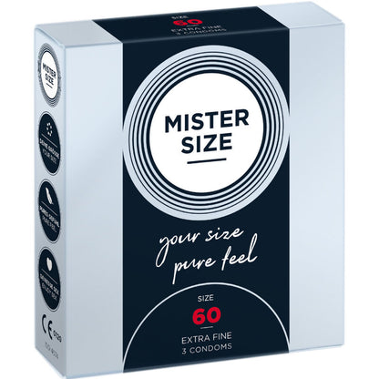 Condom Size Xl 60 Mm (3 Units) | Niks.fi verkkokauppa