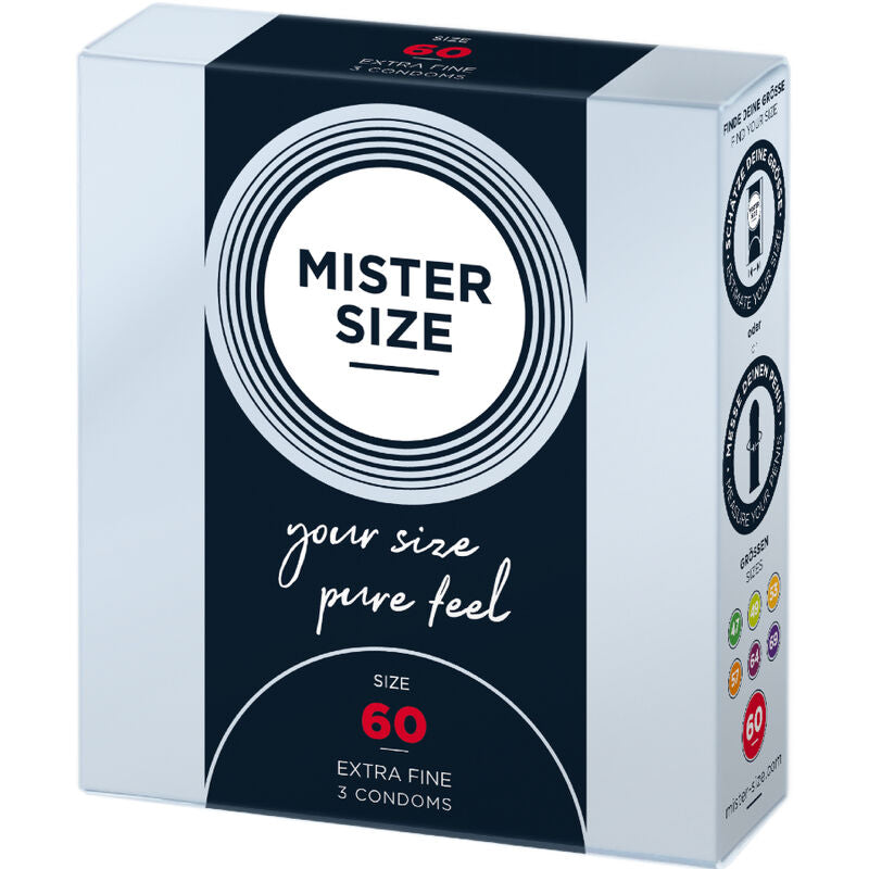 Condom Size Xl 60 Mm (3 Units) | Niks.fi verkkokauppa