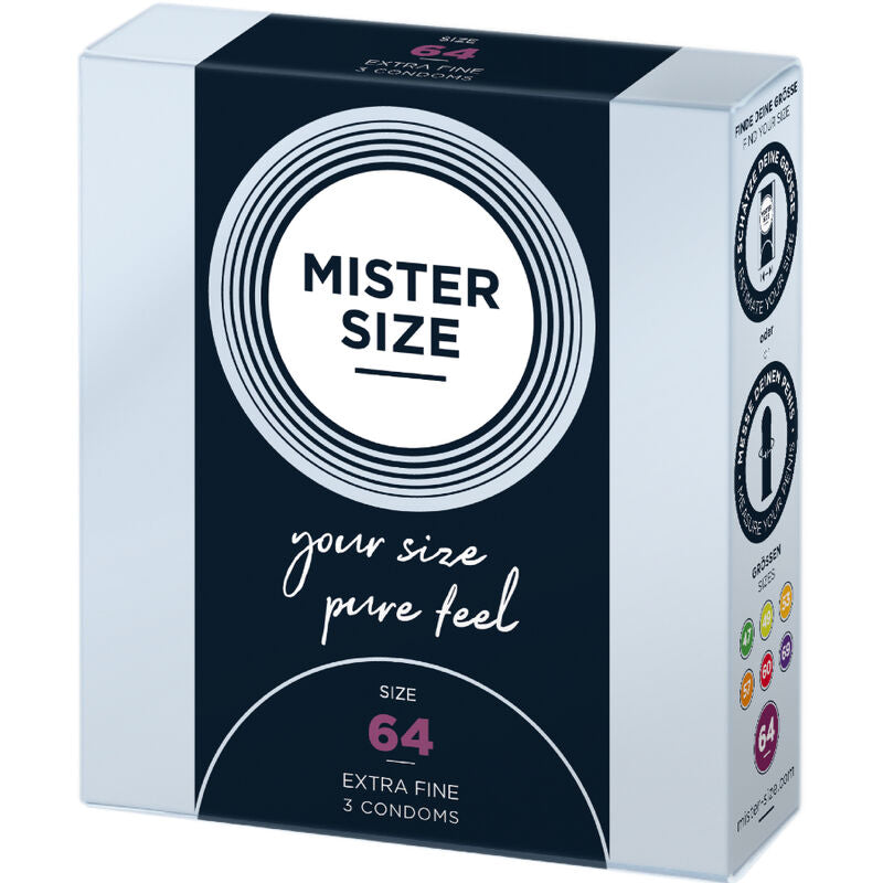 Condoms Size Xxl 64 Mm (3 Units) | Niks.fi verkkokauppa