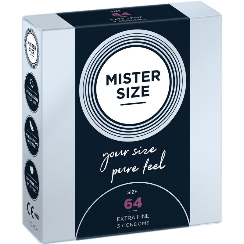 Condoms Size Xxl 64 Mm (3 Units) | Niks.fi verkkokauppa