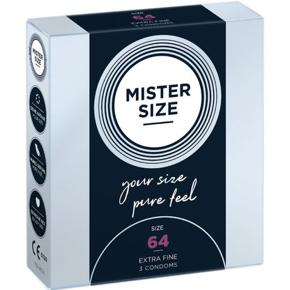 Condoms Size Xxl 64 Mm (3 Units) | Niks.fi verkkokauppa
