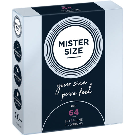 Condoms Size Xxl 64 Mm (3 Units) | Niks.fi verkkokauppa