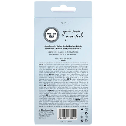 Condoms Size Xxxl 69 Mm (10 Units) | Niks.fi verkkokauppa
