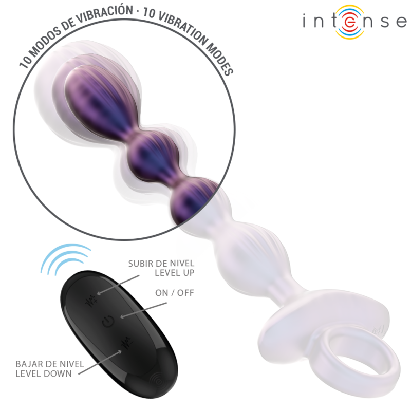 Intensejackie Vibrating Anal Plug Model 1 Remote Control | Niks.fi verkkokauppa