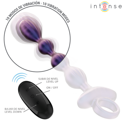 Intensejackie Vibrating Anal Plug Model 1 Remote Control | Niks.fi verkkokauppa