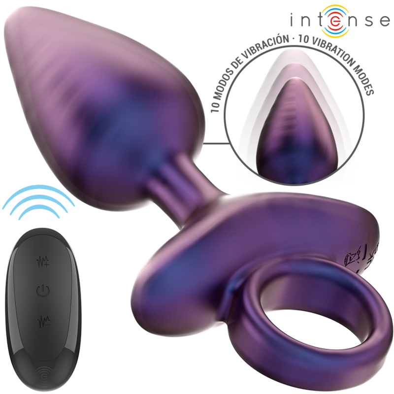 Intensemichael Vibrating Anal Plug Model 2 Remote Control | Niks.fi verkkokauppa