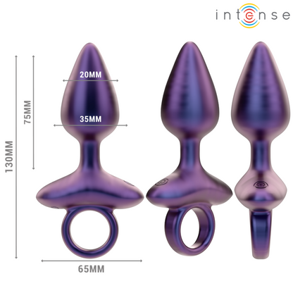 Intensemichael Vibrating Anal Plug Model 2 Remote Control | Niks.fi verkkokauppa