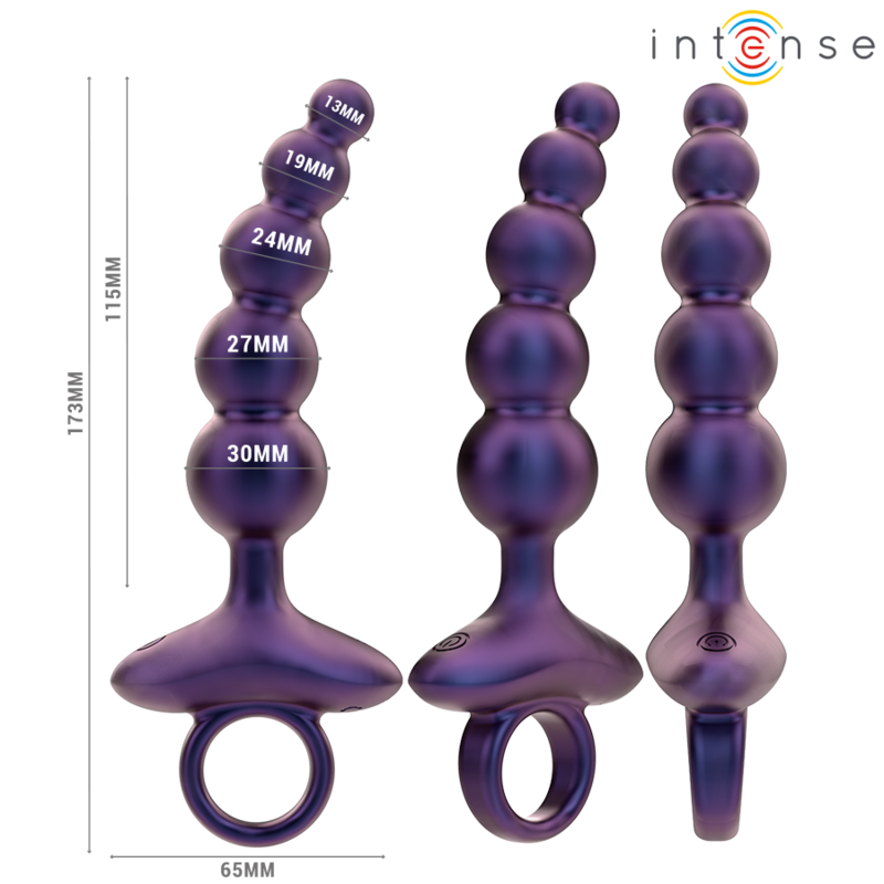 Intensetito Vibrating Anal Plug Model 3 Remote Control | Niks.fi verkkokauppa