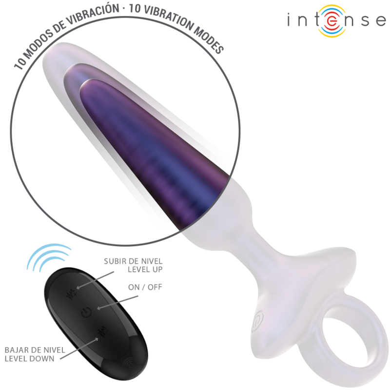 Intensemarlon Vibrating Anal Plug Model 4 Remote Control | Niks.fi verkkokauppa