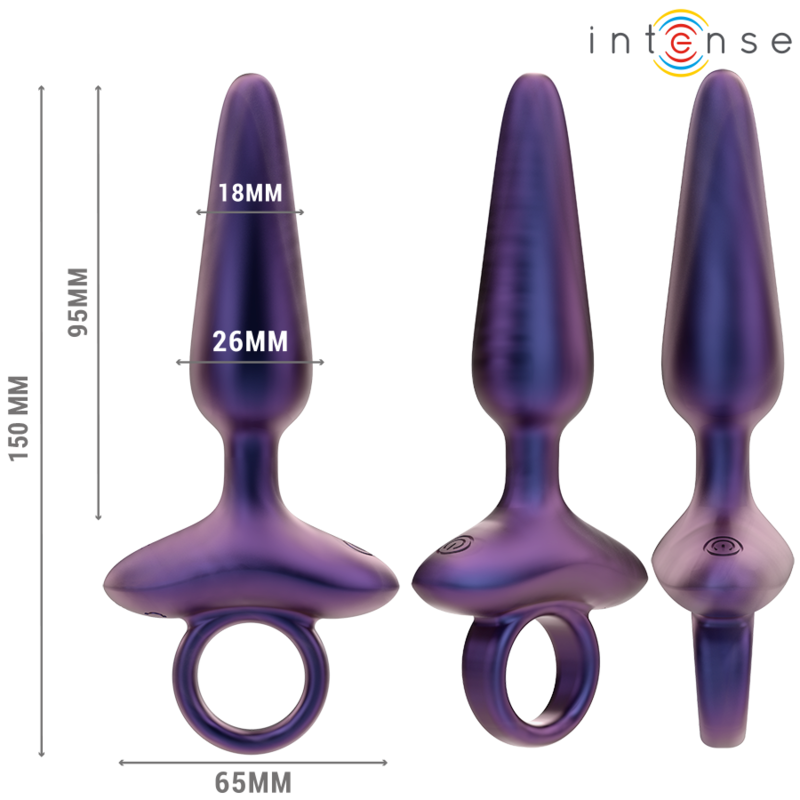 Intensemarlon Vibrating Anal Plug Model 4 Remote Control | Niks.fi verkkokauppa