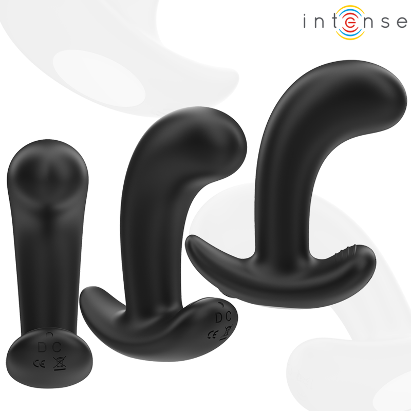 Intensechandler Anal Plug 10 Vibrations Black Remote Control | Niks.fi verkkokauppa