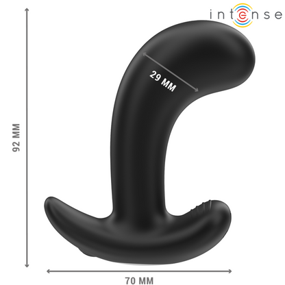 Intensechandler Anal Plug 10 Vibrations Black Remote Control | Niks.fi verkkokauppa