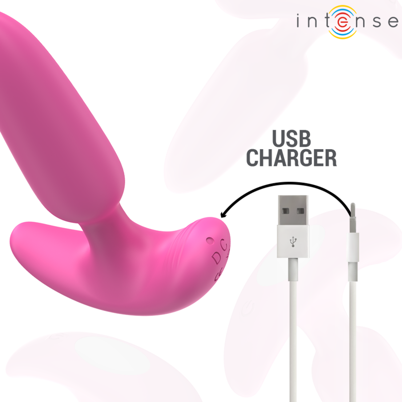 Intenseross Anal Plug 10 Vibrations Pink Remote Control | Niks.fi verkkokauppa