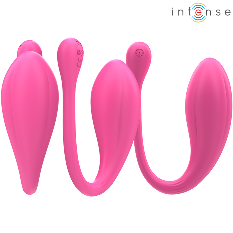 Intensejanice U Vibrator Double Stimulation 10 Vibrations Pink Remote Control | Niks.fi verkkokauppa