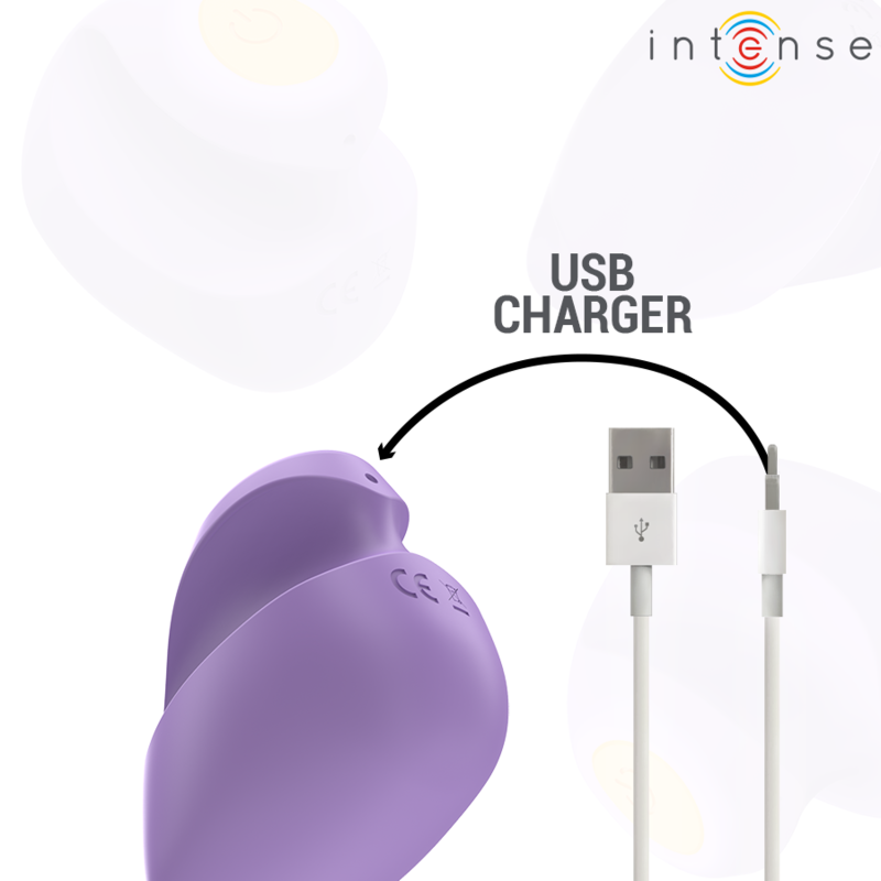 Intenseursula Stimulator 10 Vibrations Purple | Niks.fi verkkokauppa