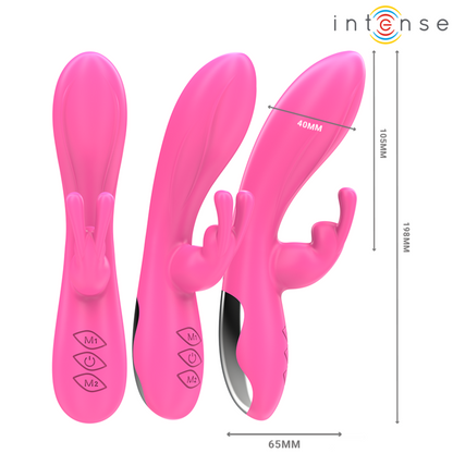 Intenserandall Rabbit Vibrator 10 Vibrations Pink | Niks.fi verkkokauppa