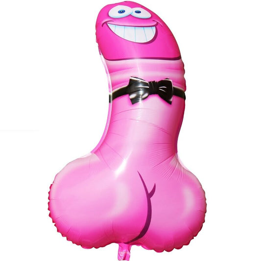 Diablo Picantepenis Shaped Party Balloon Pink | Niks.fi verkkokauppa