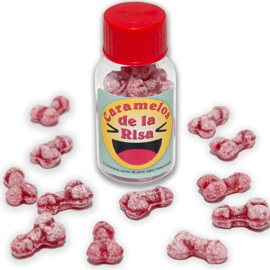 Diablo Picante12 Penis-Shaped Laughter Candies Strawberry/Cherry | Niks.fi verkkokauppa