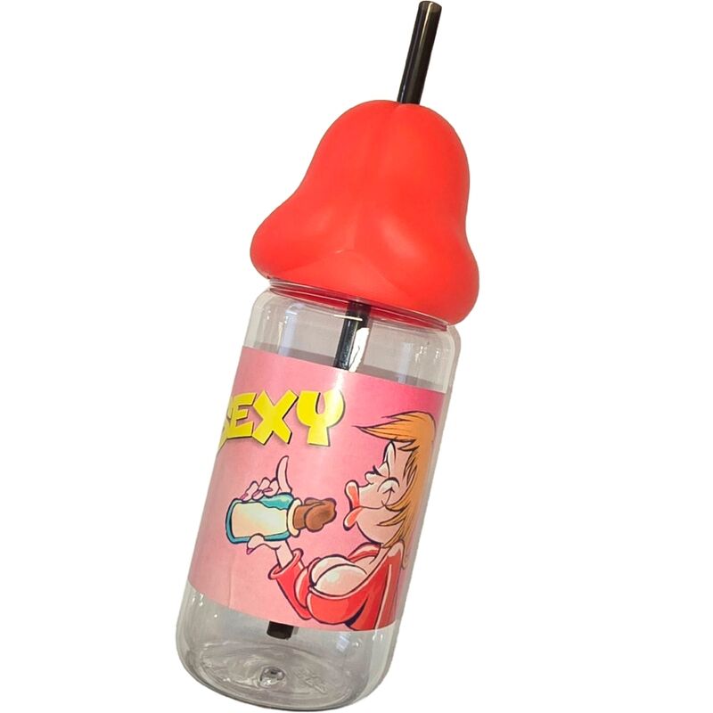 Diablo Picantepenis Shaped 360 Ml Baby Bottle Red | Niks.fi verkkokauppa