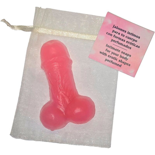Diablo Picantepenis Shaped Perfumed Soap Pink | Niks.fi verkkokauppa