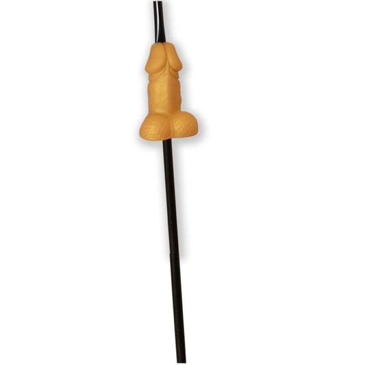 Diablo Picantegolden Penis Shaped Straw | Niks.fi verkkokauppa