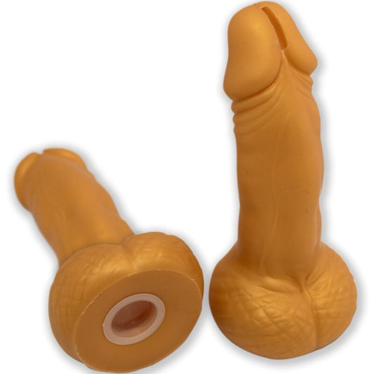 Diablo Picantepenis Shaped Piggy Bank 22.5 Cm Gold | Niks.fi verkkokauppa