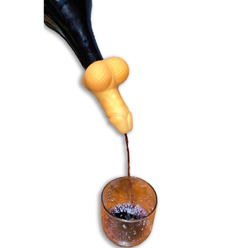 Kultainen Penis-Viinikarahvi - Diablo Picante - Seksilelut - Niks.fi