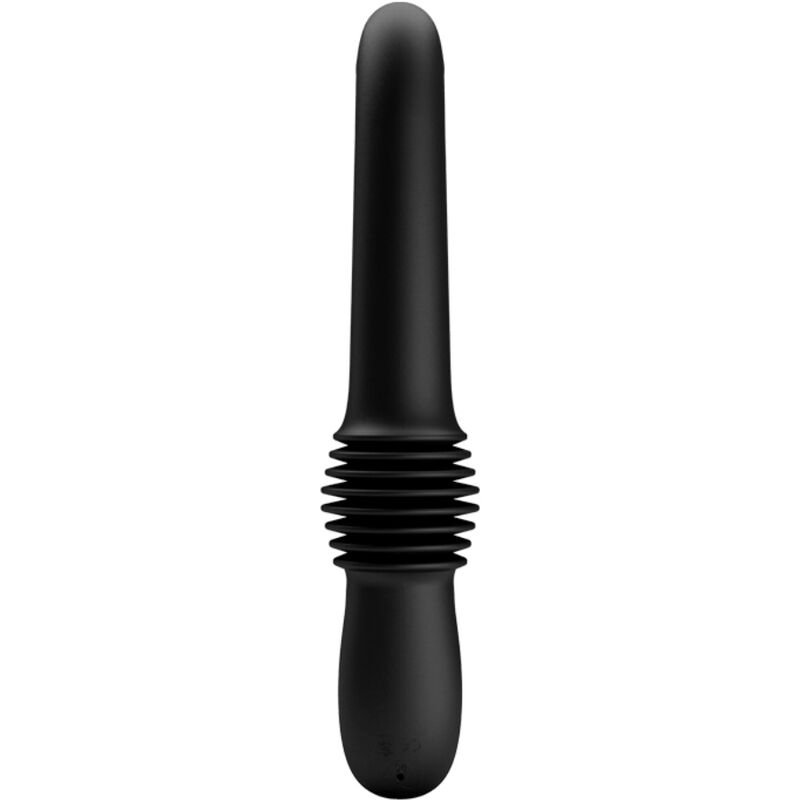 Pazuzu Vibrator 3 Thrust Modes Black | Niks.fi verkkokauppa
