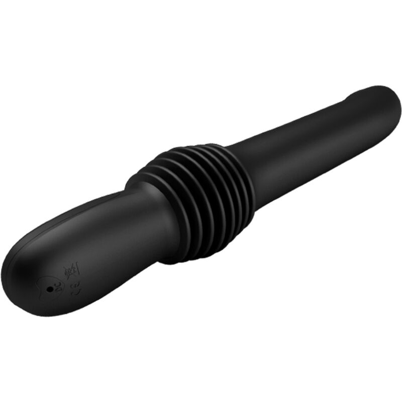 Pazuzu Vibrator 3 Thrust Modes Black | Niks.fi verkkokauppa
