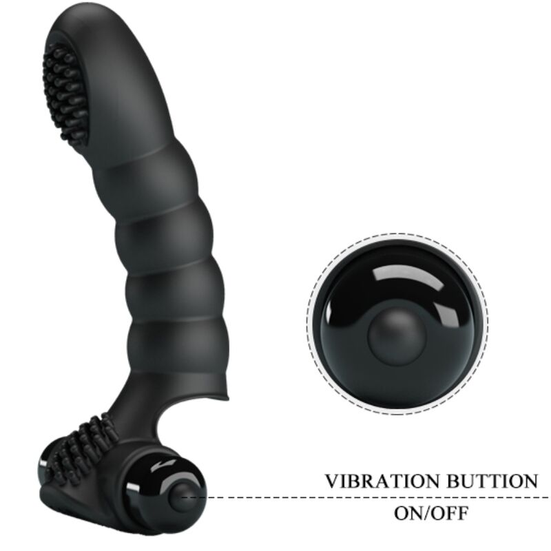Alexander Finger Vibrator 10 Vibrations Black | Niks.fi verkkokauppa