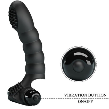 Alexander Finger Vibrator 10 Vibrations Black | Niks.fi verkkokauppa
