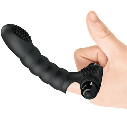 Alexander Finger Vibrator 10 Vibrations Black | Niks.fi verkkokauppa