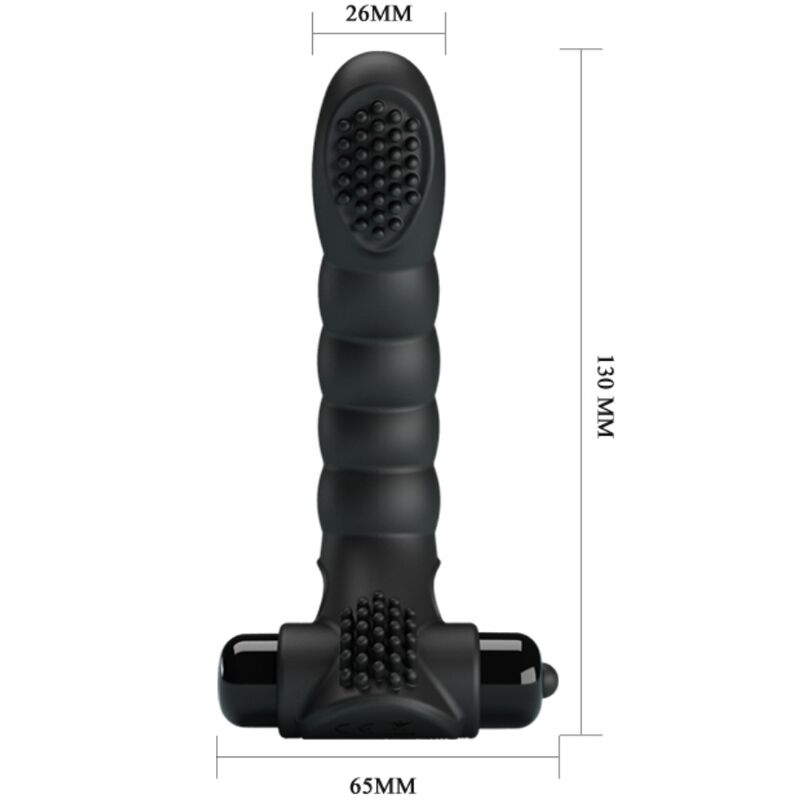 Alexander Finger Vibrator 10 Vibrations Black | Niks.fi verkkokauppa